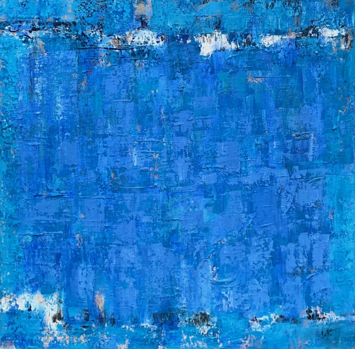 700 Blue Composition, 2020